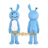 Easter Bunny Bug Blue Suit Rabbit Mascot Costume Easter Bunny Bug Blue Suit Rabbit Mascot Costume