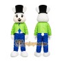 Easter Bunny Mascot Costume