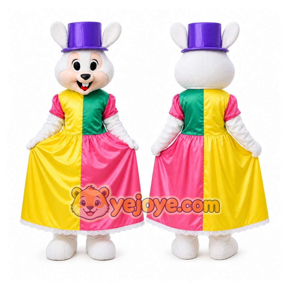 Easter Bunny Rabbit Mascot Costume Easter Bunny Rabbit Mascot Costume