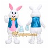 Easter Bunny with a basket Mascot Costumes Easter Bunny with a basket Mascot Costumes