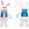 Easter Bunny with a basket Mascot Costumes