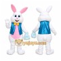 Easter Bunny with a basket Mascot Costumes