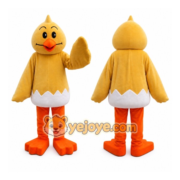 Easter Egg Chick Mascot Costume