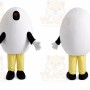 Easter Egg Mascot Costume