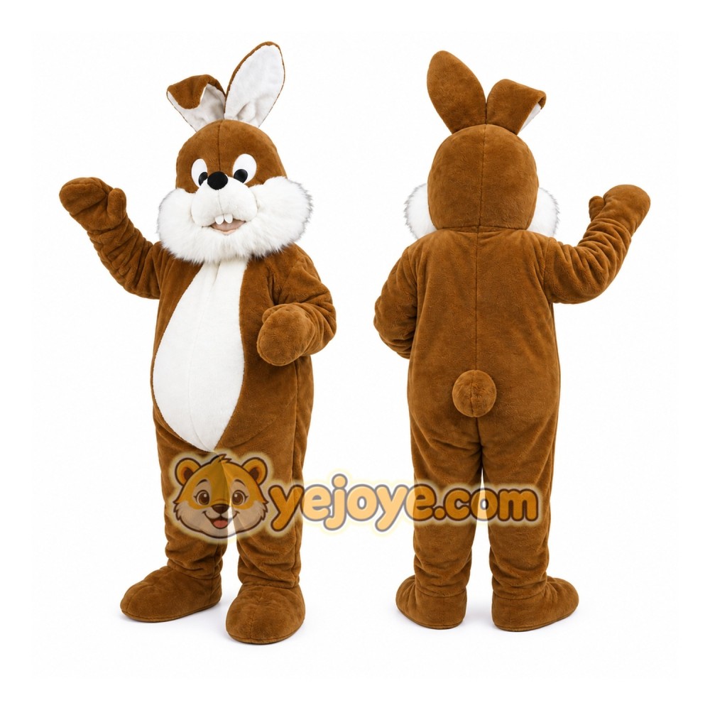 Easter Fat Bunny Rabbit Mascot Costume Easter Fat Bunny Rabbit Mascot Costume