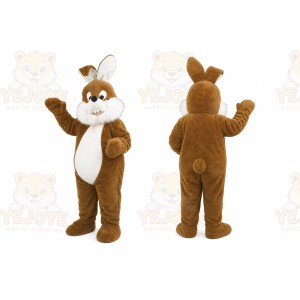 Easter Fat Bunny Rabbit Mascot Costume