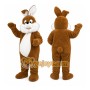 Easter Fat Bunny Rabbit Mascot Costume