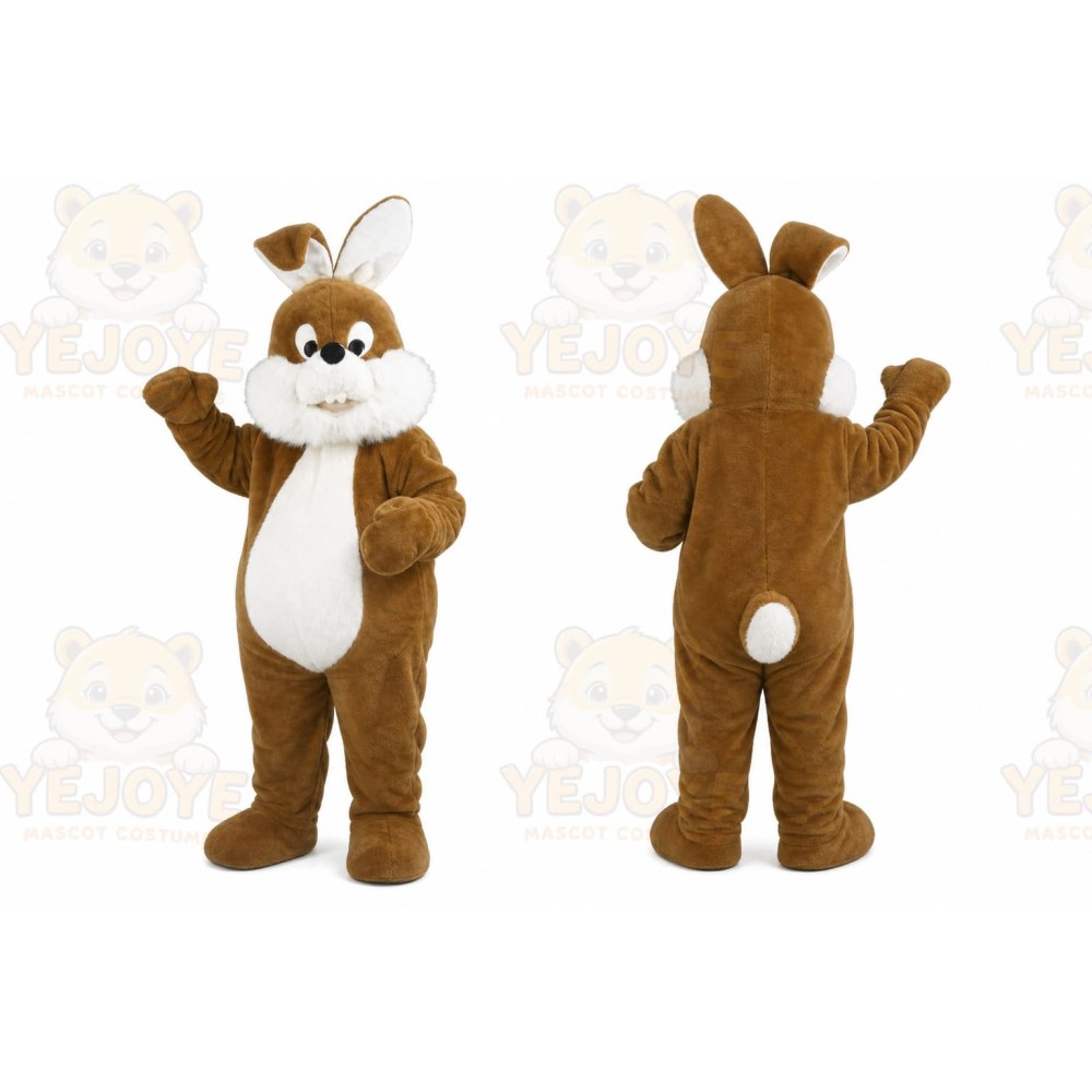 Easter Fat Rabbit Mascot Costume