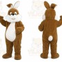 Easter Fat Rabbit Mascot Costume