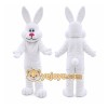 Easter Rabbit Mascot Costume White Bunny Bug Mascot