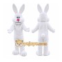 Easter Rabbit Mascot Costume White Bunny Bug Mascot