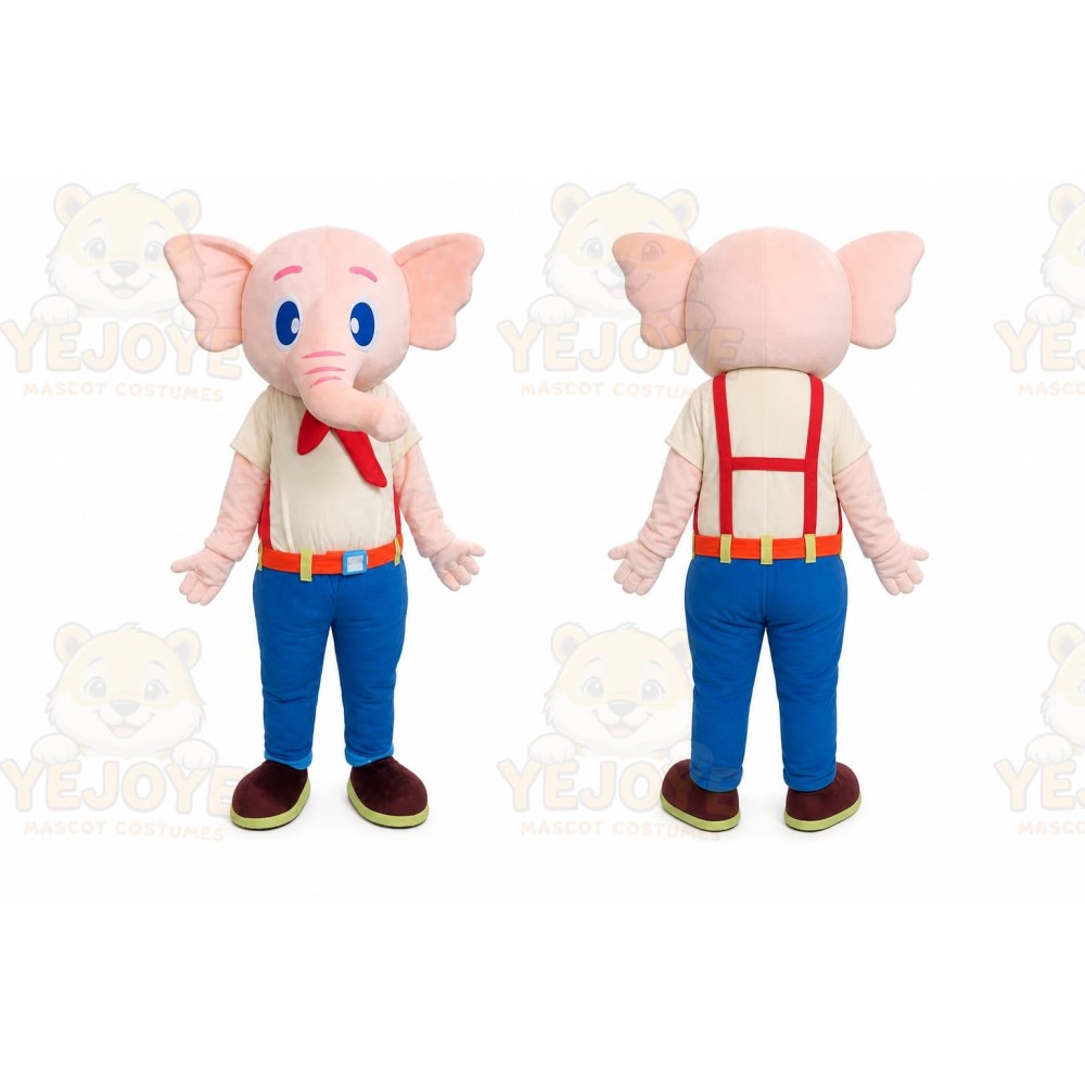 Elephant Adult Mascot Costume