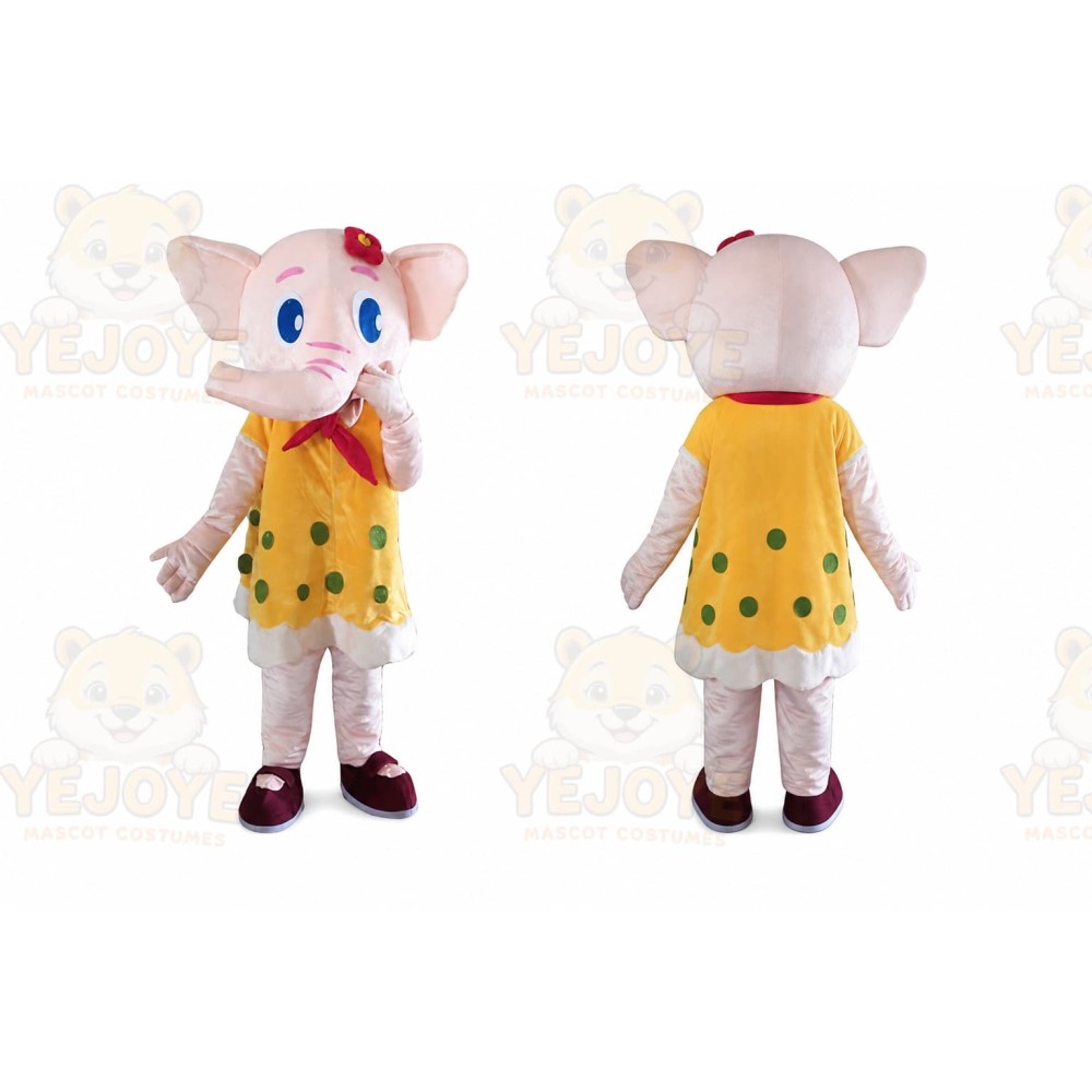 Elephant Mascot Costume Cosplay Outfits
