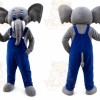Elephant Mascot Costume Custom Cartoon Character Cosplay