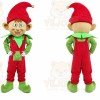 Elf Prince Boy Mascot Costume