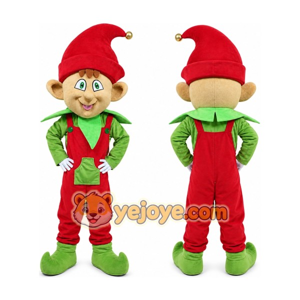 Elf Prince Boy Mascot Costume