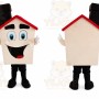 Familly House Mascot Costume