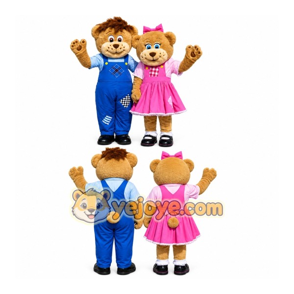 Farm Bears Mascot Costume