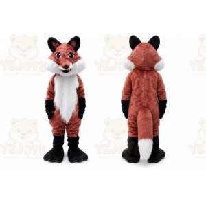 Fat Fox Mascot Costume