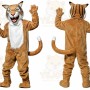 Fierce Wildcat Mascot Costume