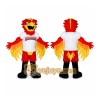 Fire Eagle Mascot Costume Fire Eagle Mascot Costume