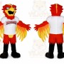 Fire Eagle Mascot Costume