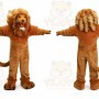 Fire Lion Mascot Costume