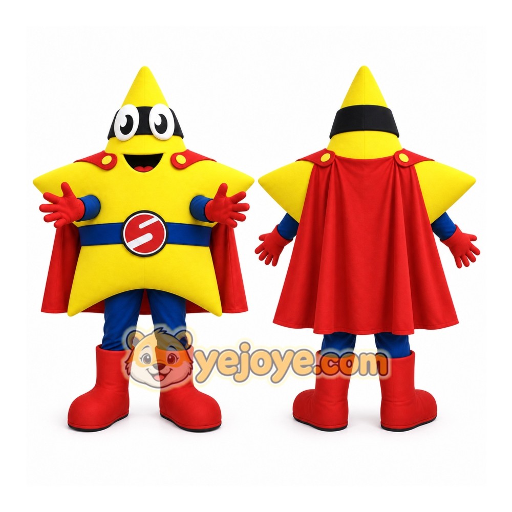 Five-Pointed Star Mascot Costume