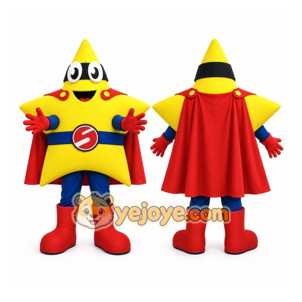 Five-Pointed Star Mascot Costume