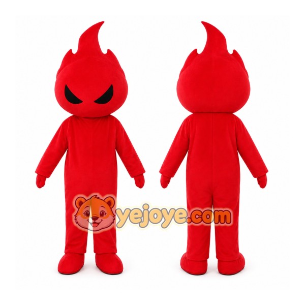 Flame Mascot Costume