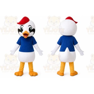 Flying Crane Mascot Costume