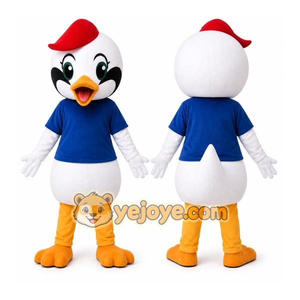 Flying Crane Mascot Costume