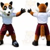 Football Soccer Fox Mascot Costume