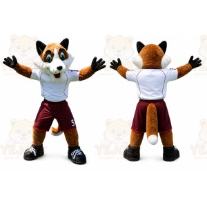 Football Soccer Fox Mascot Costume