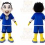 Football Team Boy Mascot Costume