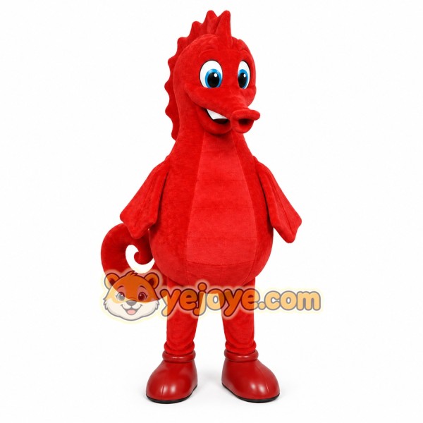 Seahorse Mascot Costume for Adults Custom Logo Party Character Suit