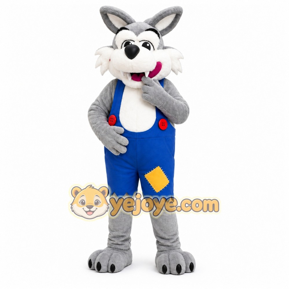 Wolf Mascot Costume for Adults Custom Logo Party Character Suit Wolf Mascot Costume for Adults Custom Logo Party Character Suit