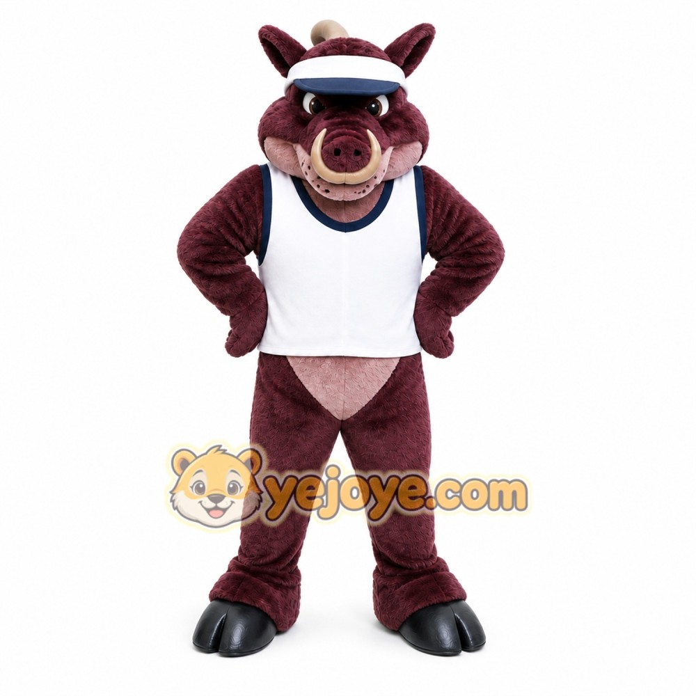 Boar Mascot Costume for Adults Custom Logo Party Character Suit Boar Mascot Costume for Adults Custom Logo Party Character Suit