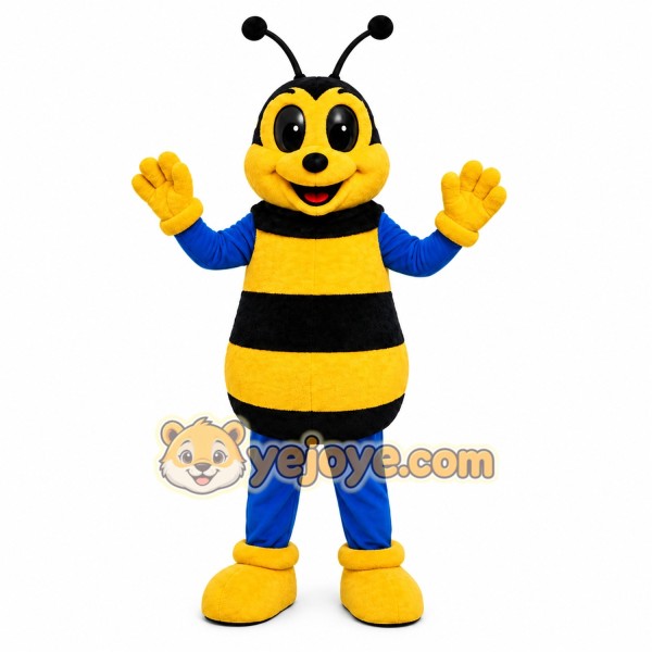 Bee Mascot Costume for Adults Custom Logo Party Character Suit
