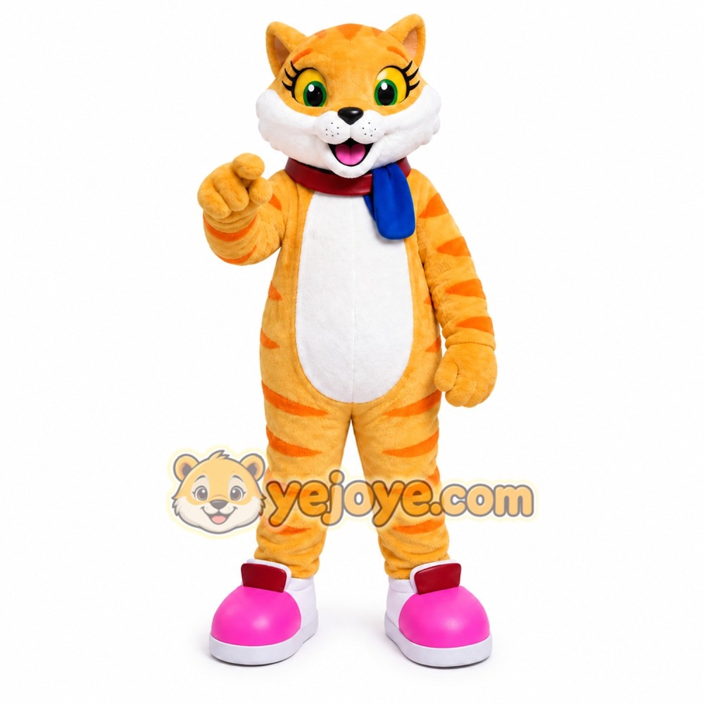 Cat Mascot Costume for Adults Custom Logo Party Character Suit Cat Mascot Costume for Adults Custom Logo Party Character Suit