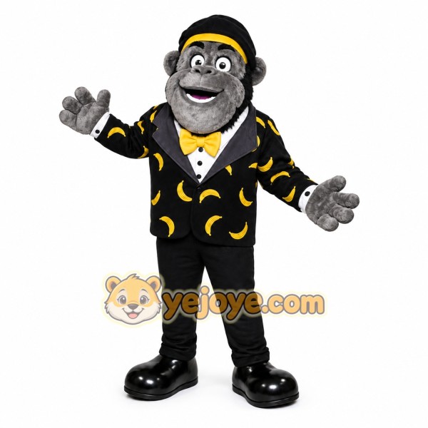 Monkey Mascot Costume for Adults Custom Logo Party Character Suit Monkey Mascot Costume for Adults Custom Logo Party Character Suit