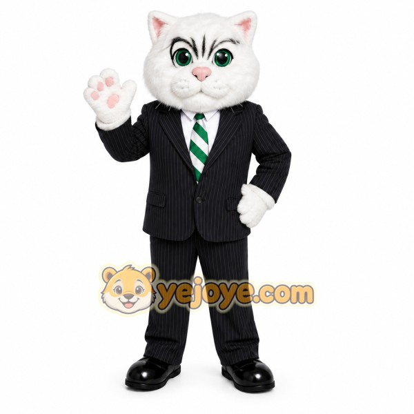 Cat Mascot Costume for Adults Custom Logo Party Character Suit