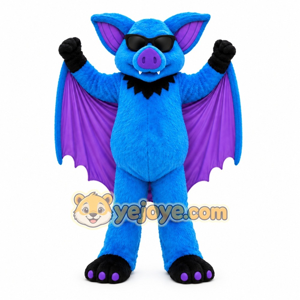 Bat Mascot Costume for Adults Custom Logo Party Character Suit Bat Mascot Costume for Adults Custom Logo Party Character Suit