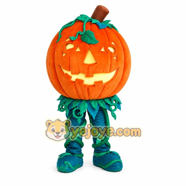 Pumpkin Mascot Costume for Adults Custom Logo Party Character Suit Pumpkin Mascot Costume for Adults Custom Logo Party Character Suit