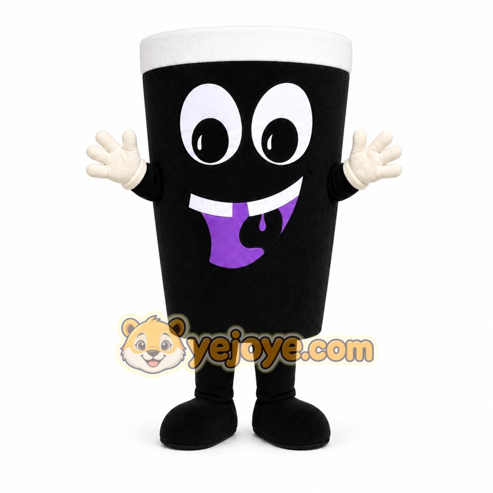 Cup Mascot Costume for Adults Custom Logo Party Character Suit Cup Mascot Costume for Adults Custom Logo Party Character Suit