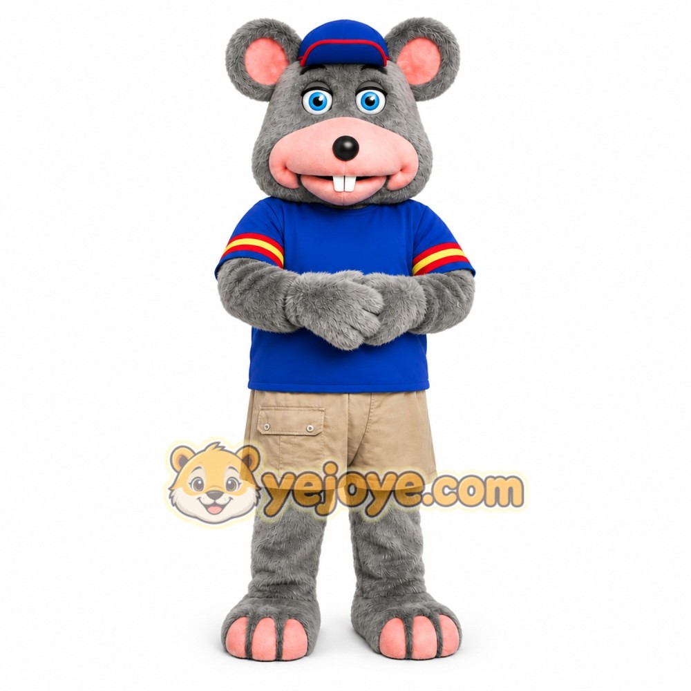 Mouse Mascot Costume for Adults Custom Logo Party Character Suit Mouse Mascot Costume for Adults Custom Logo Party Character Suit