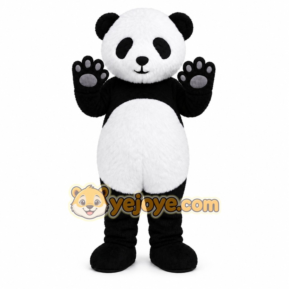 Panda Mascot Costume for Adults Custom Logo Party Character Suit Panda Mascot Costume for Adults Custom Logo Party Character Suit