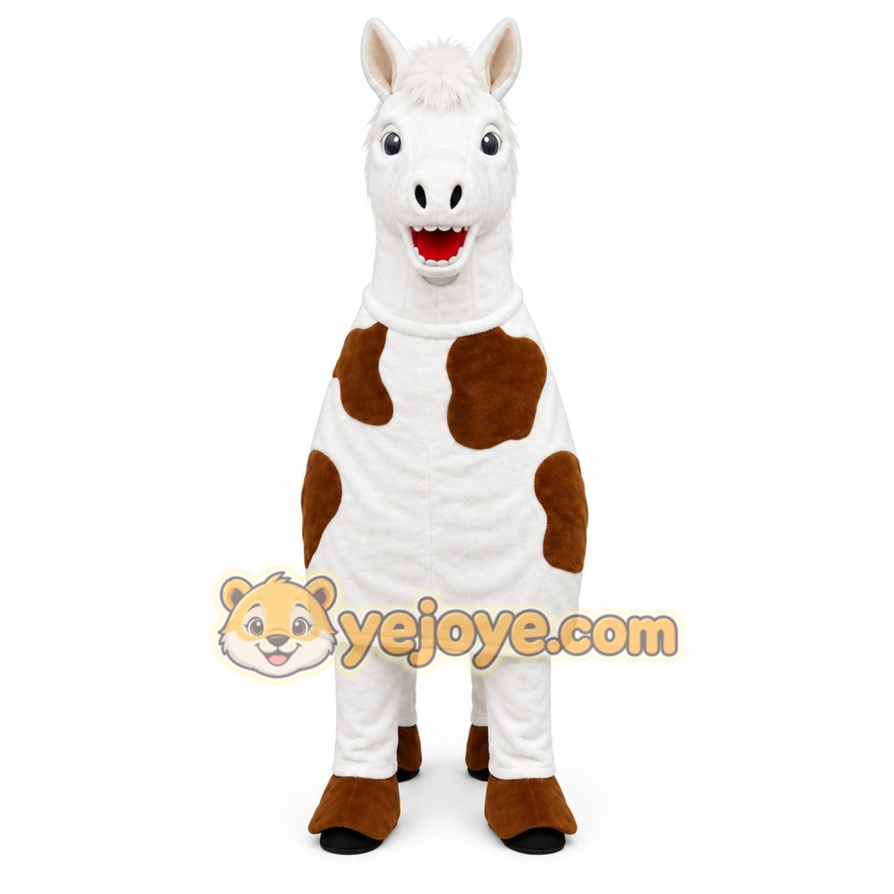 Horse Mascot Costume for Adults Custom Logo Party Character Suit Horse Mascot Costume for Adults Custom Logo Party Character Suit