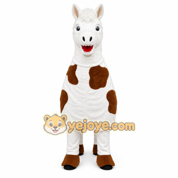 Horse Mascot Costume for Adults Custom Logo Party Character Suit Horse Mascot Costume for Adults Custom Logo Party Character Suit