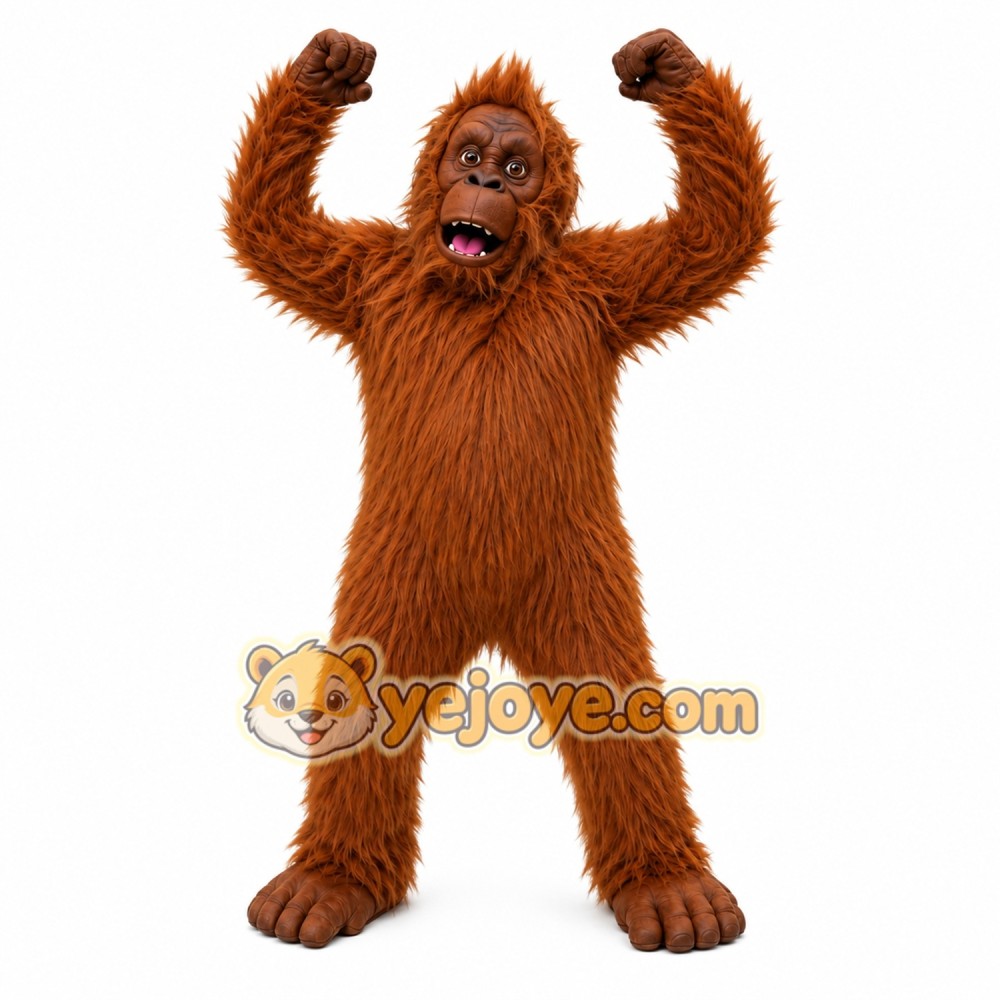 Monkey Mascot Costume for Adults Custom Logo Party Character Suit Monkey Mascot Costume for Adults Custom Logo Party Character Suit